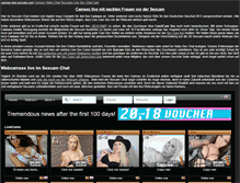 Tablet Screenshot of camsex-live-sexcam.com